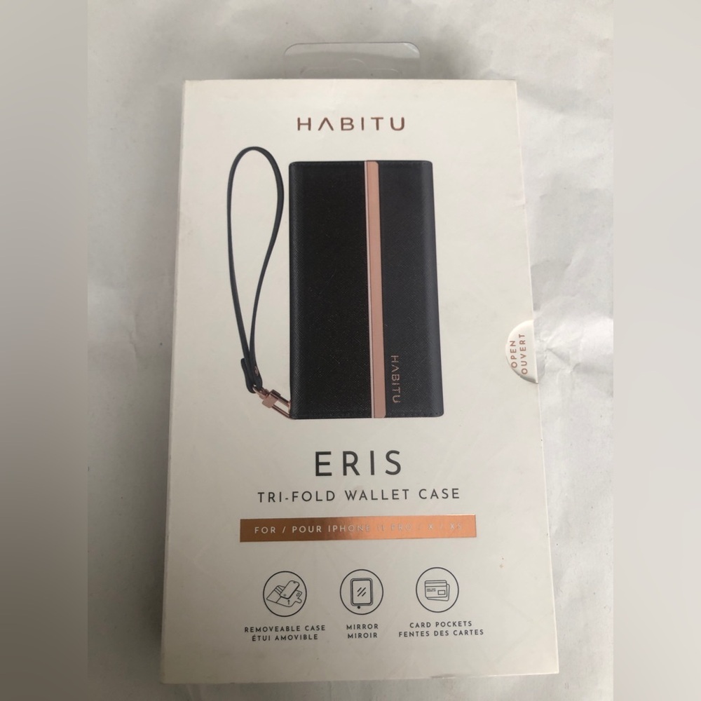 HABITU iPhone 11 Pro Max Eris Tri-Fold Wallet Case